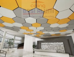 Trần nhôm lục giác - Hexagon