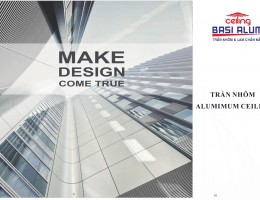 BẢN VẼ TRẦN NHÔM VÀ NHÔM CHẮN NẮNG 2024