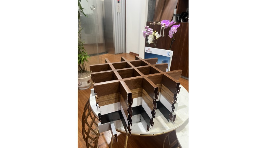 Trần nhôm Cell (caro)