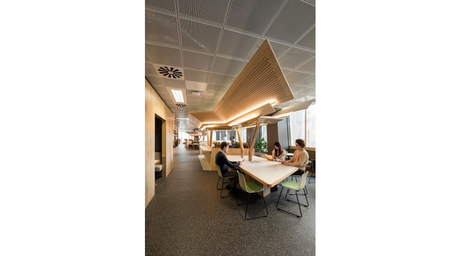 Trần nhôm Lay-in T-Black