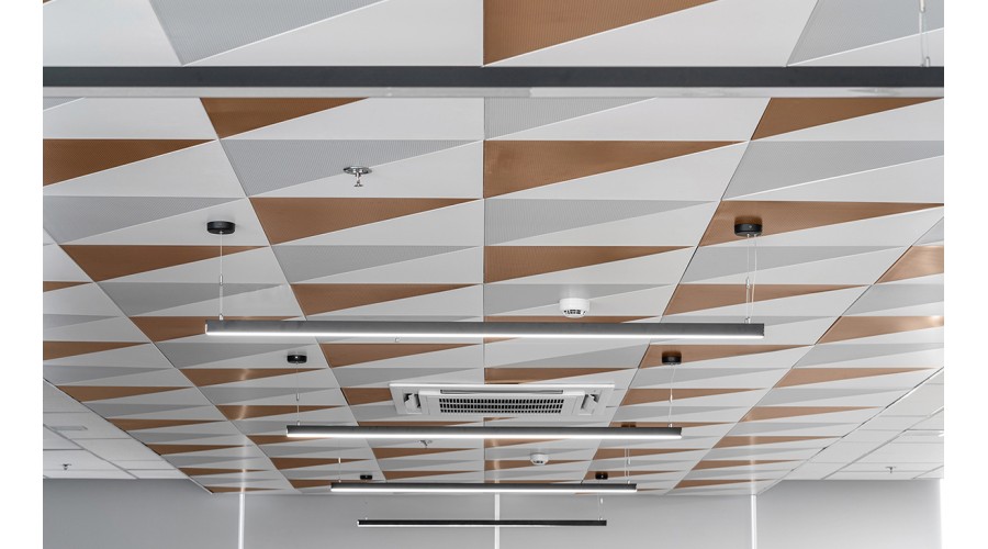 Trần nhôm Triangle - Tiles